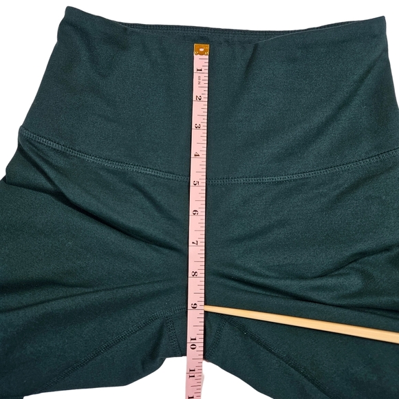 Zella High Waisted Hidden Pocket Full Length Yoga Pants,  Dark Green, XS - Picture 11 of 12